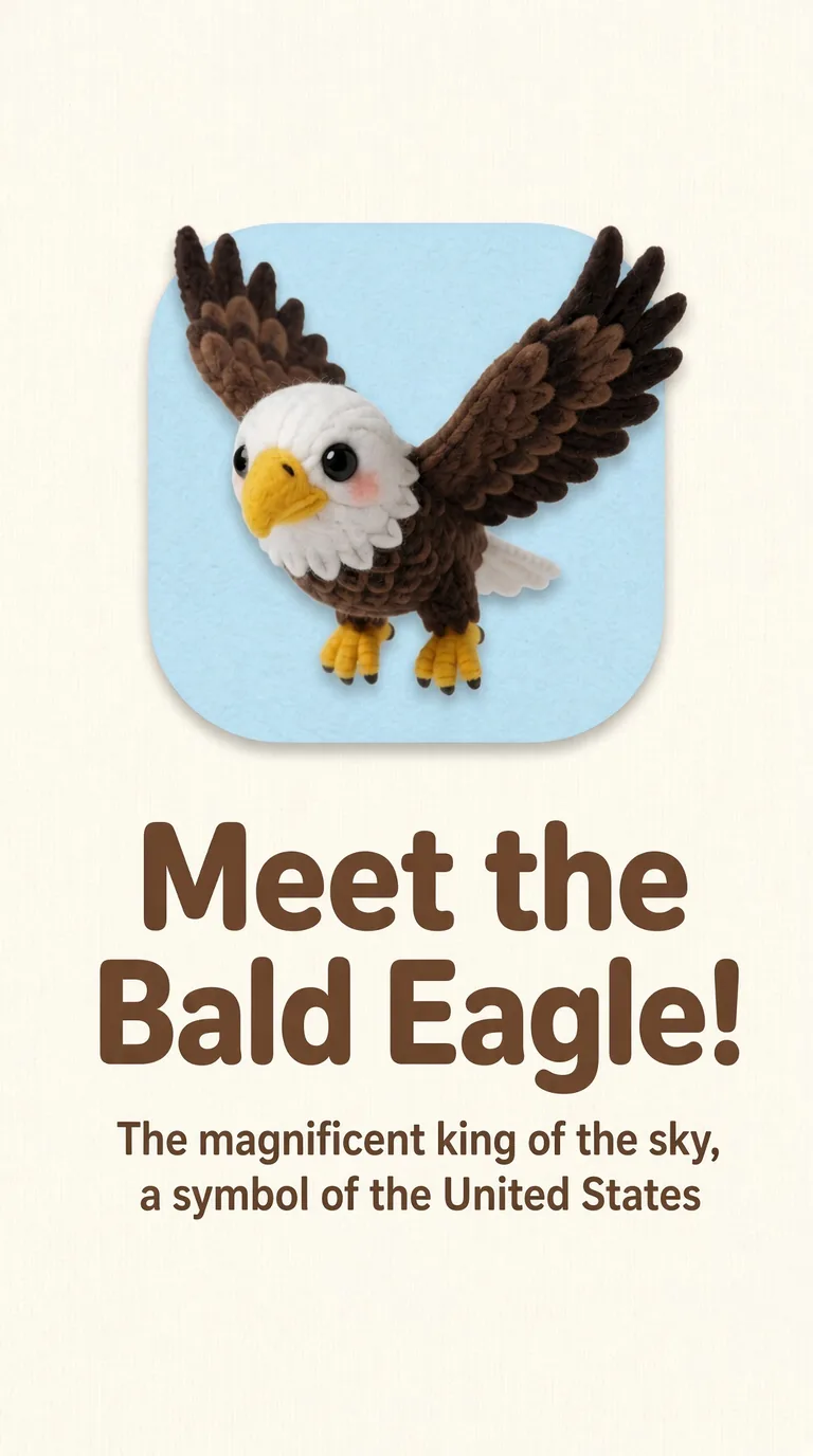 Meet the Bald Eagle! — The magnificent king of the sky, a symbol of the United States