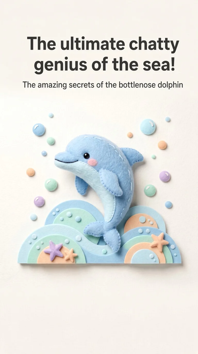 The ultimate chatty genius of the sea! — The amazing secrets of the bottlenose dolphin