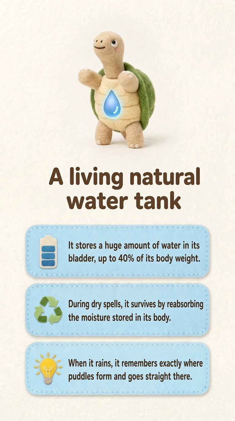 A living natural water tank