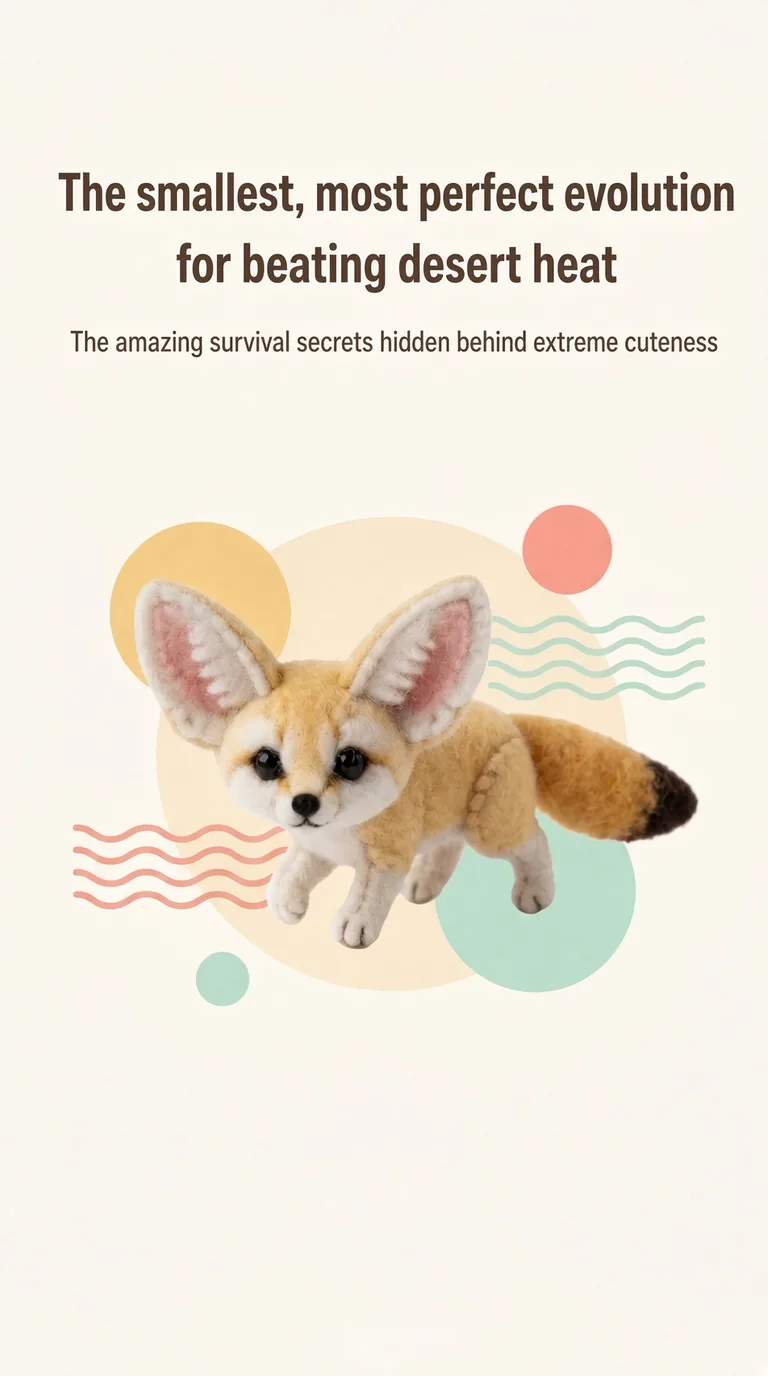 The smallest, most perfect evolution for beating desert heat — The amazing survival secrets hidden behind extreme cuteness