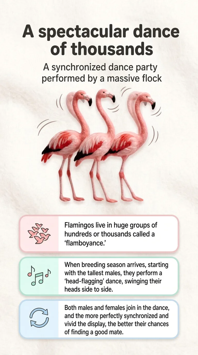 A spectacular dance of thousands — A synchronized dance party performed by a massive flock