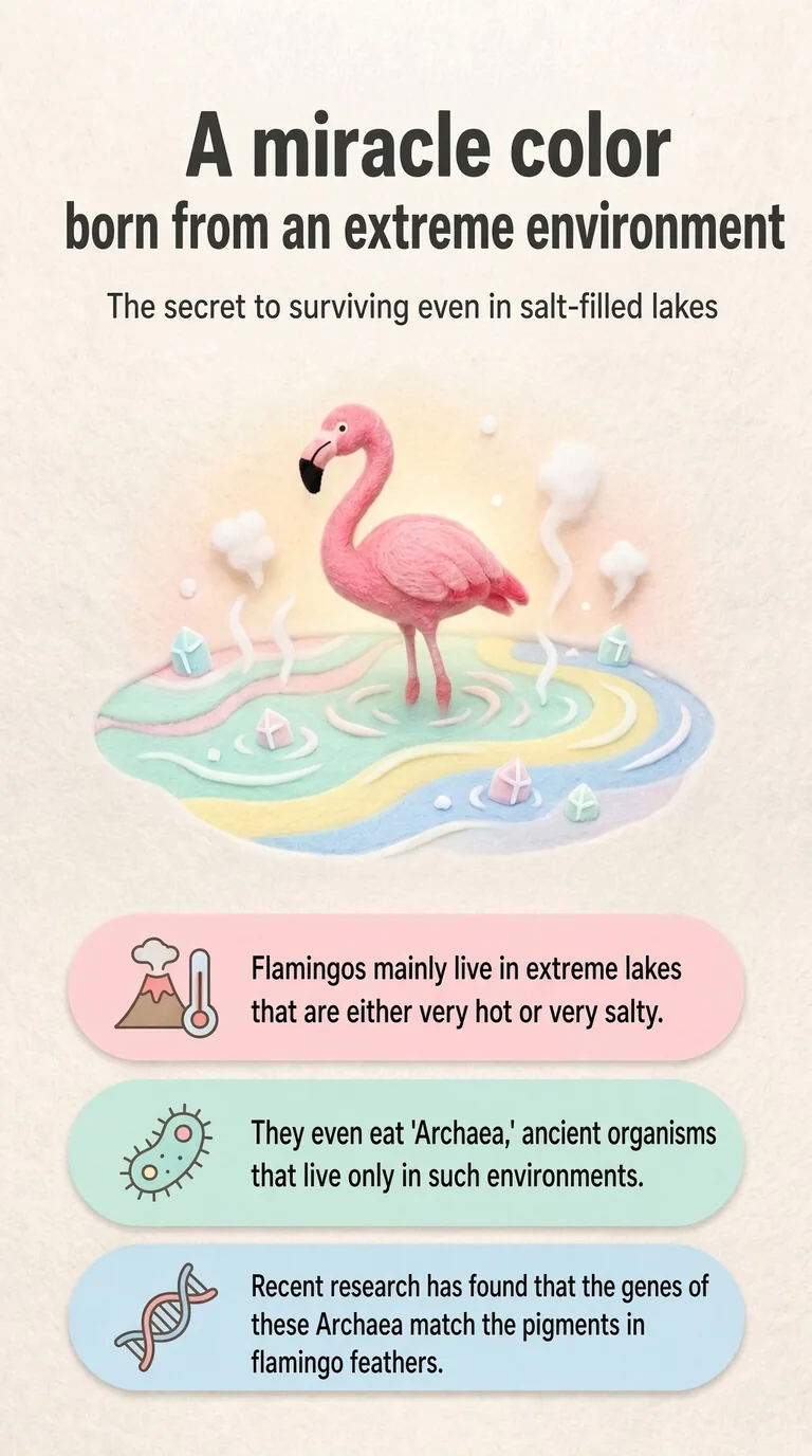 A miracle color born from an extreme environment — The secret to surviving even in salt-filled lakes