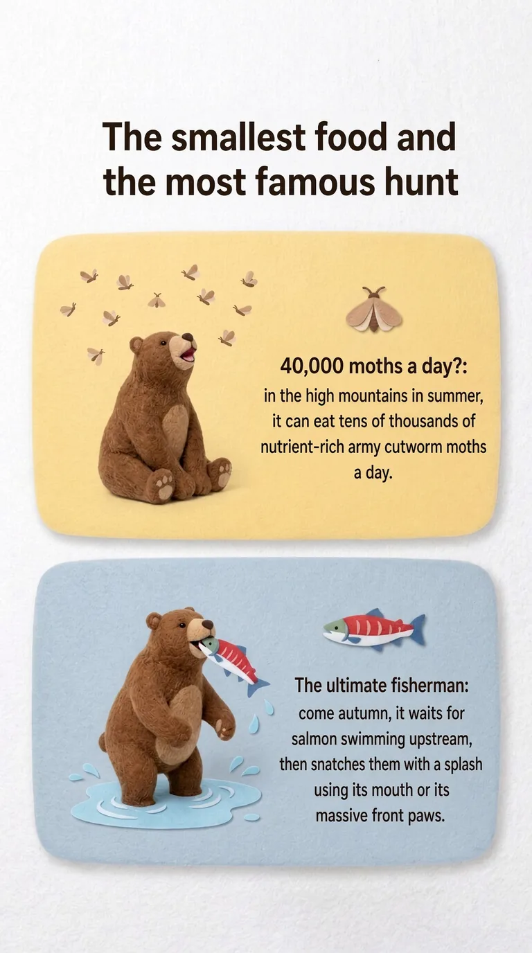 The smallest food and the most famous hunt — 40,000 moths a day? / The ultimate fisherman