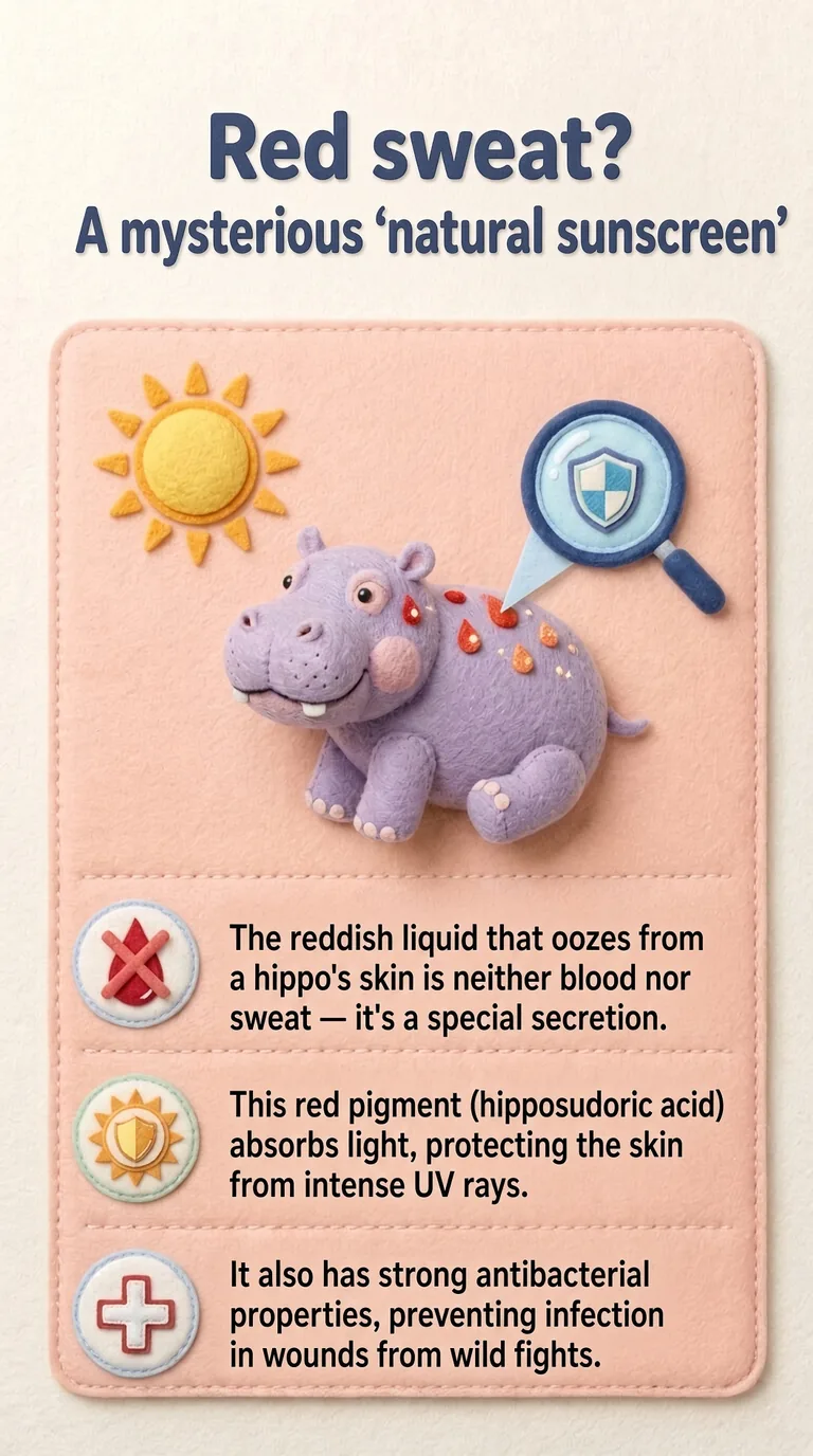 Red sweat? A mysterious 'natural sunscreen'