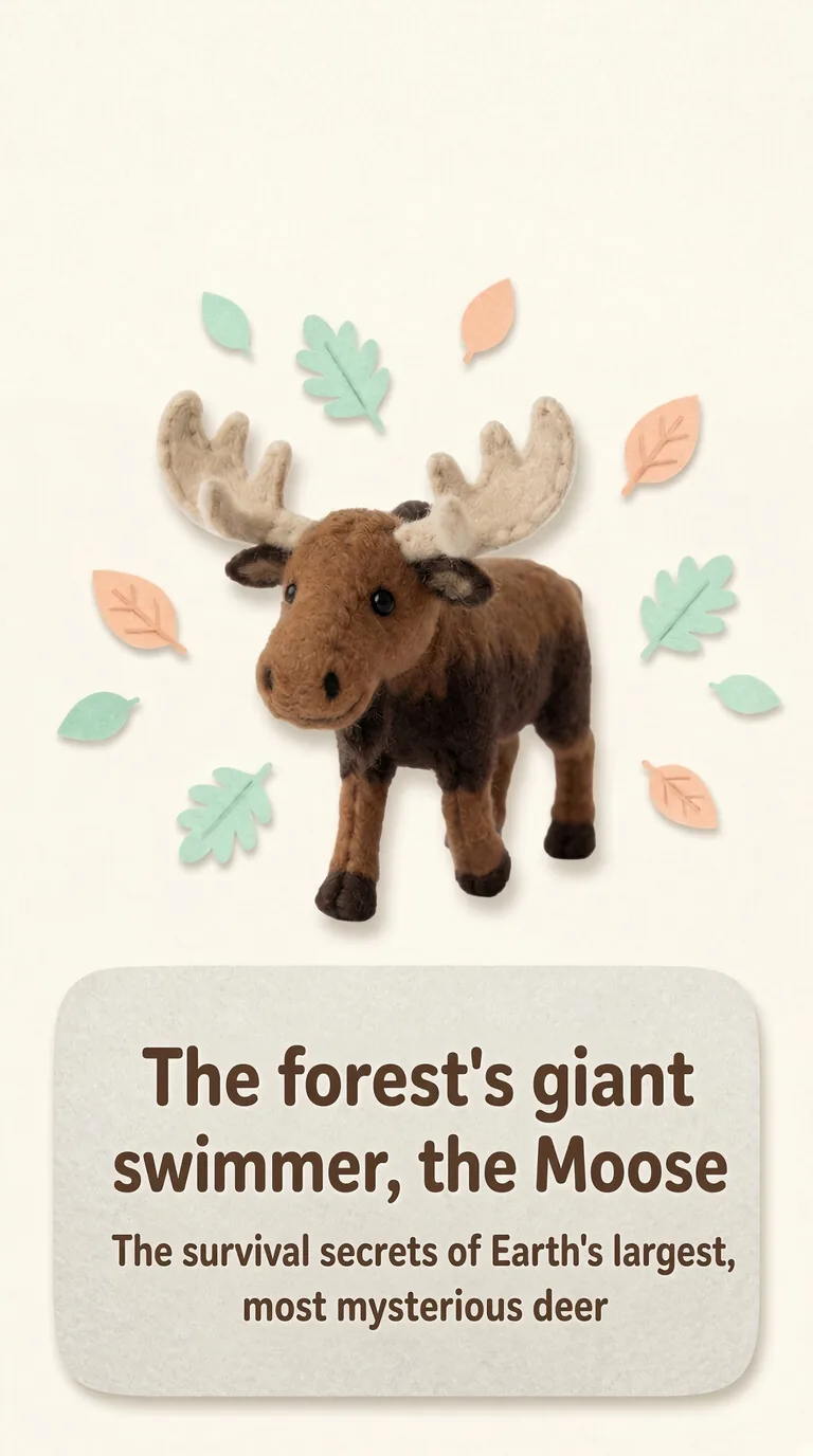 The forest's giant swimmer, the Moose — The survival secrets of Earth's largest, most mysterious deer