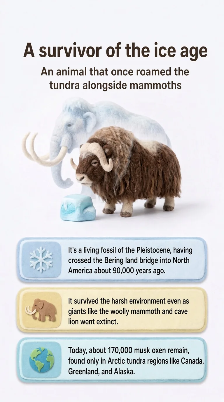 A survivor of the ice age — An animal that once roamed the tundra alongside mammoths
