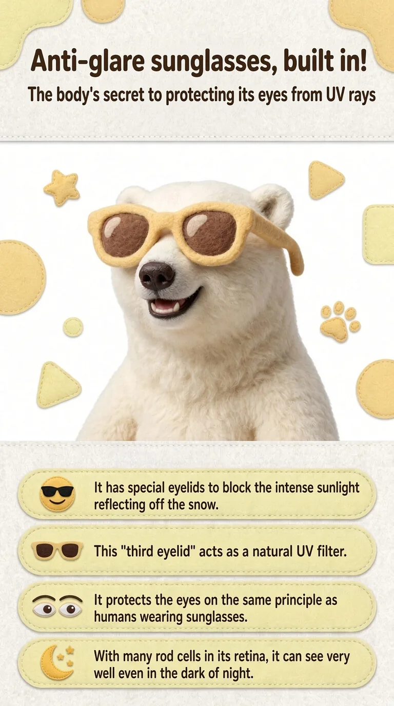 Anti-glare sunglasses, built in! — The body's secret to protecting its eyes from UV rays