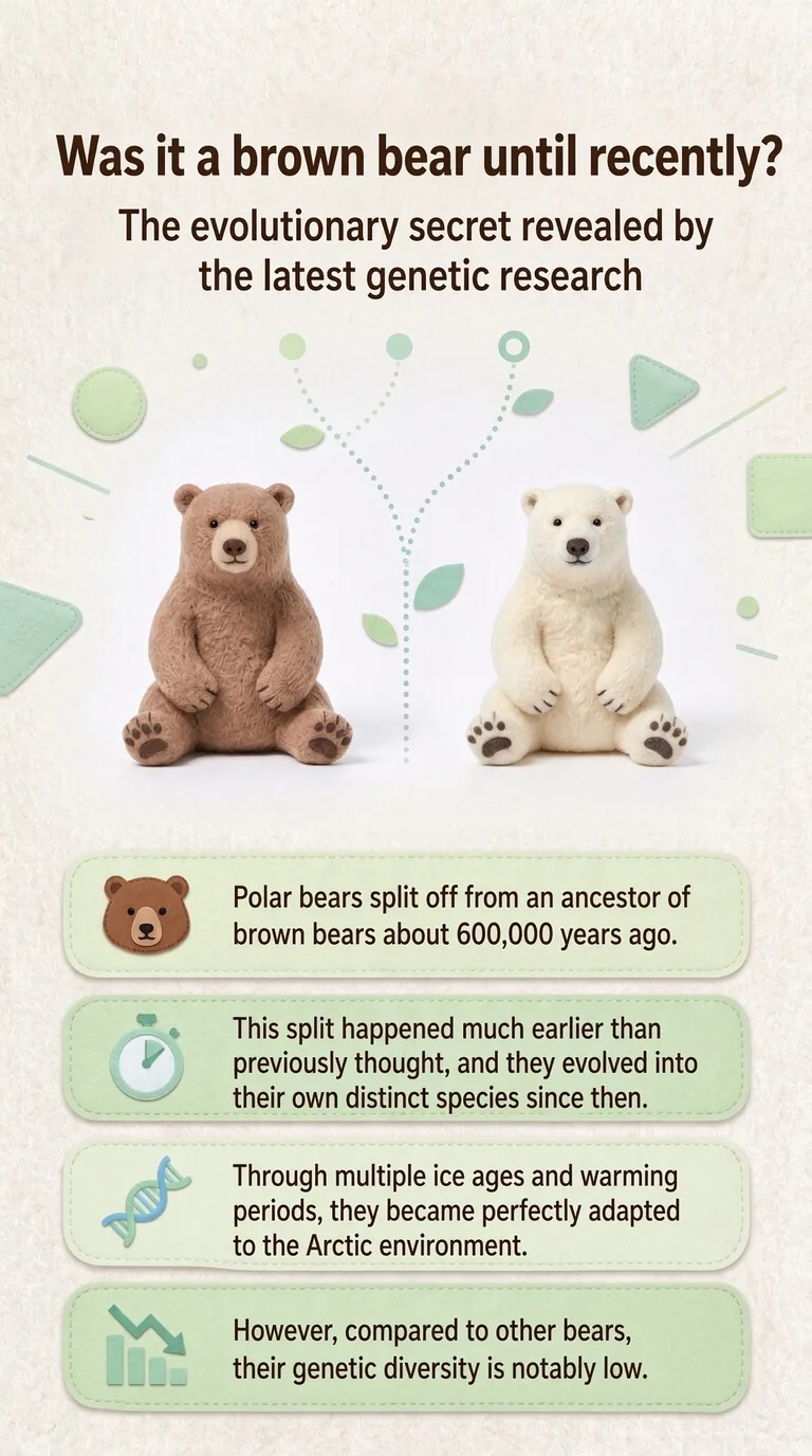 Was it a brown bear until recently? — The evolutionary secret revealed by the latest genetic research