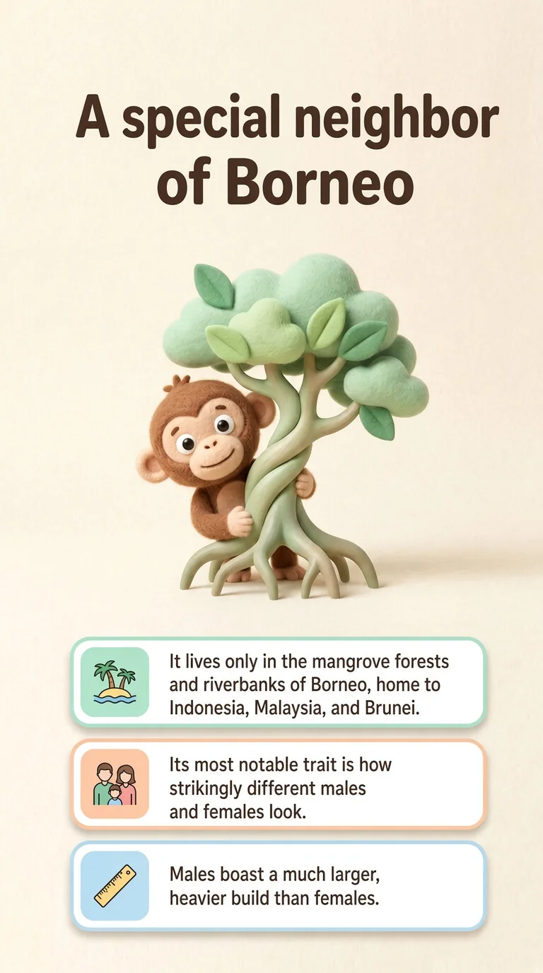 A special neighbor of Borneo
