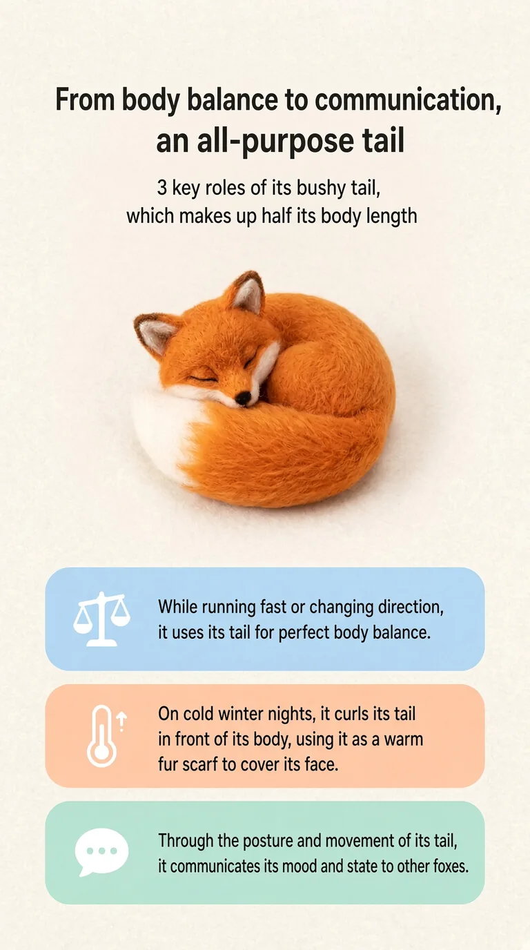 From body balance to communication, an all-purpose tail — 3 key roles of its bushy tail, which makes up half its body length