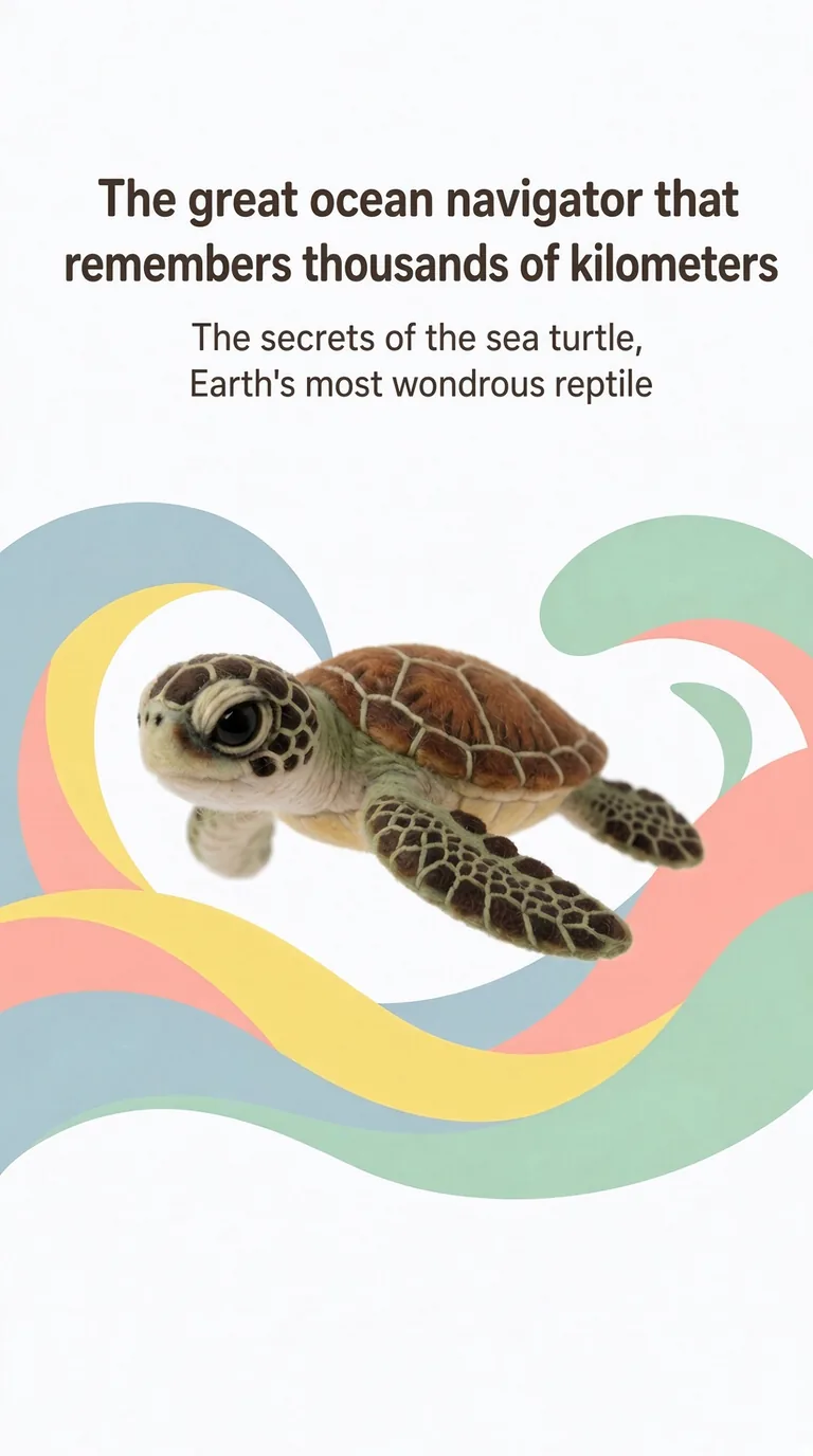 The great ocean navigator that remembers thousands of kilometers — The secrets of the sea turtle, Earth's most wondrous reptile