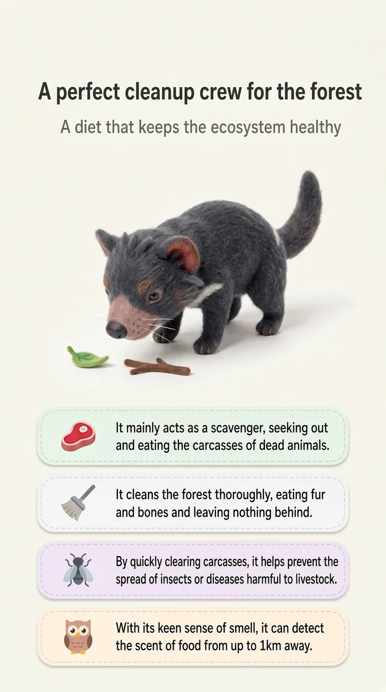 A perfect cleanup crew for the forest — A diet that keeps the ecosystem healthy