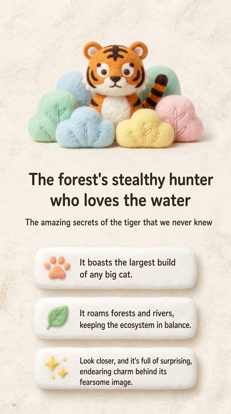 The forest's stealthy hunter who loves the water — The amazing secrets of the tiger that we never knew