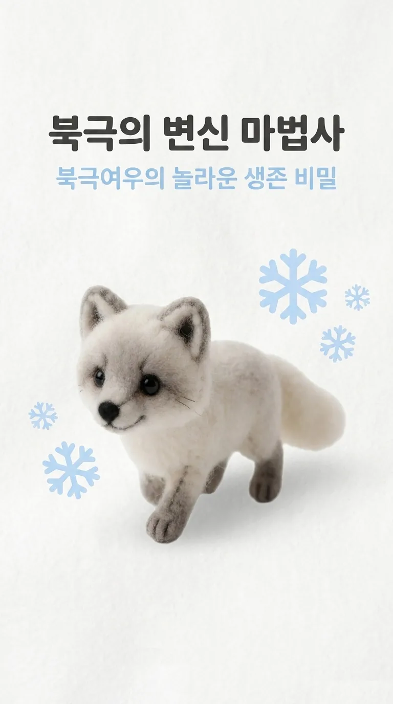 북극의 변신 마법사 — 북극여우의 놀라운 생존 비밀