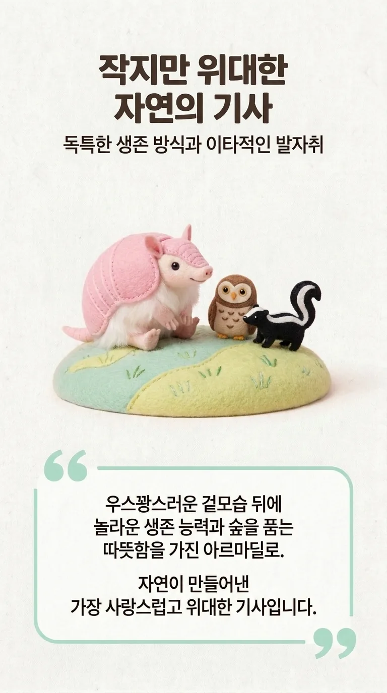 작지만 위대한 자연의 기사 — 독특한 생존 방식과 이타적인 발자취