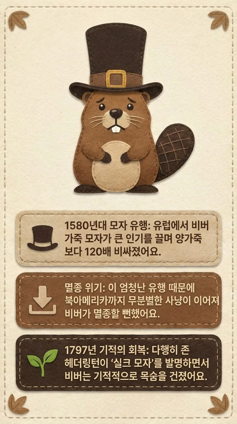 비버의 위기