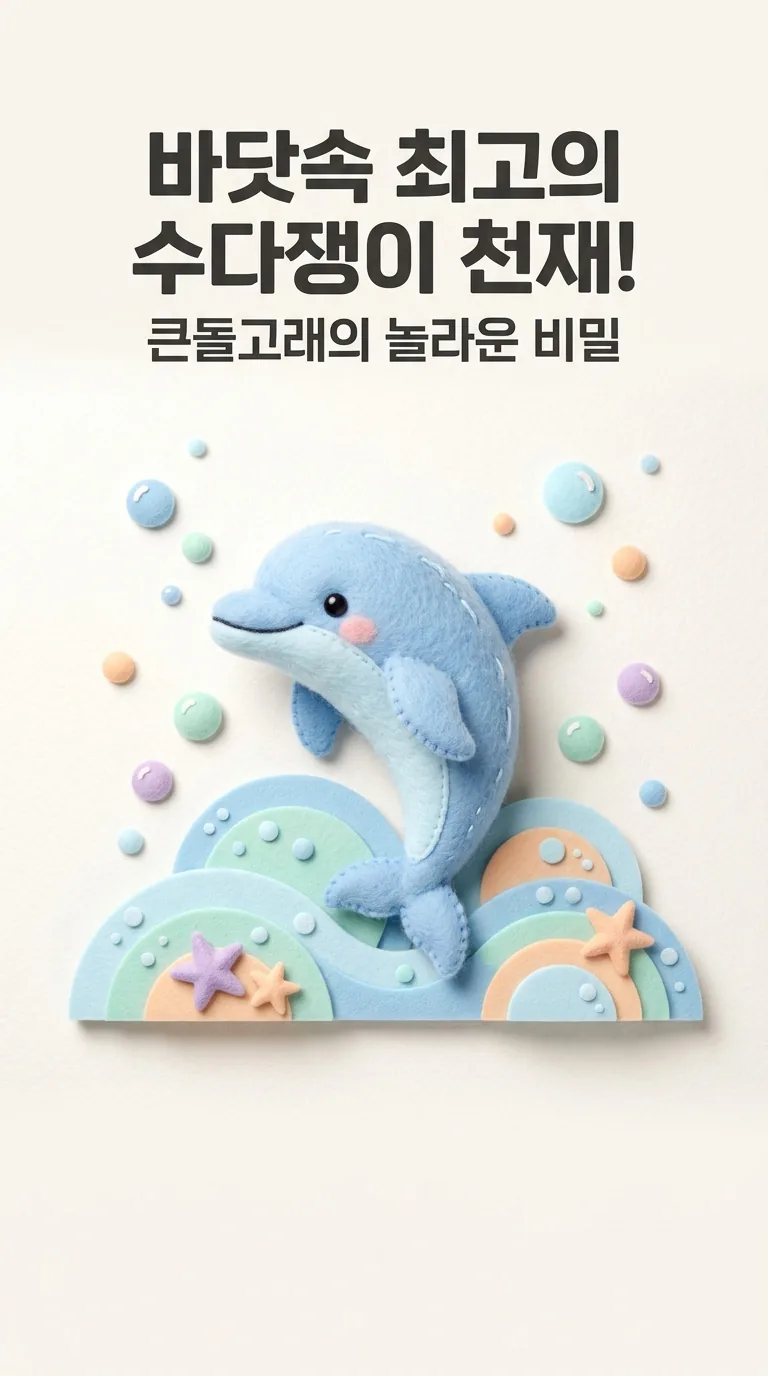 바닷속 최고의 수다쟁이 천재! — 큰돌고래의 놀라운 비밀