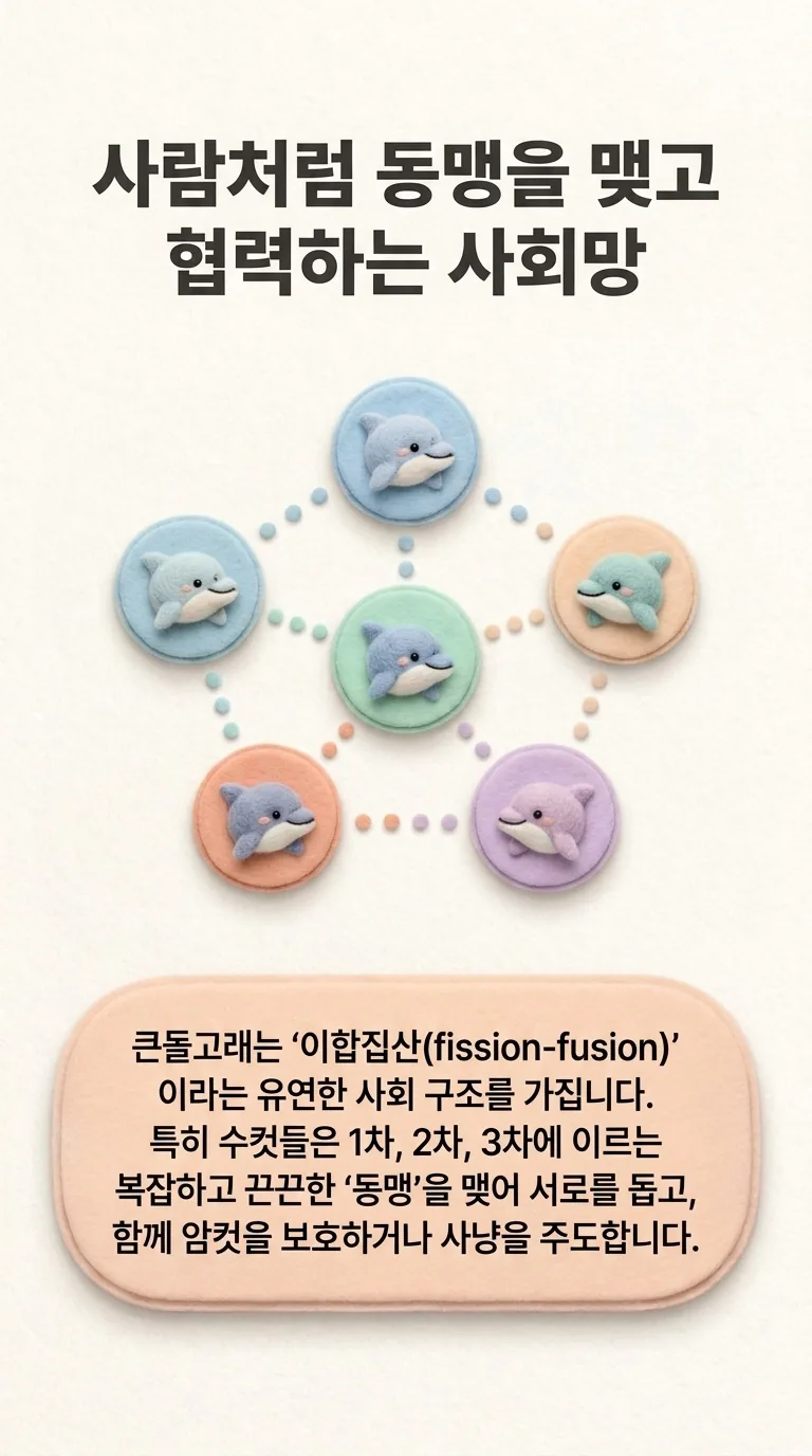 사람처럼 동맹을 맺고 협력하는 사회망
