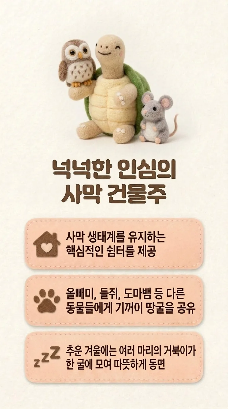 넉넉한 인심의 사막 건물주