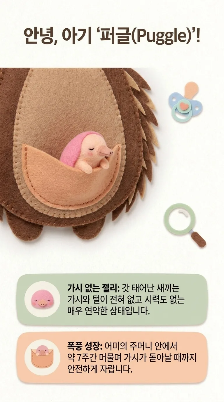 안녕, 아기 '퍼글(Puggle)! — 가시 없는 젤리 / 폭풍 성장