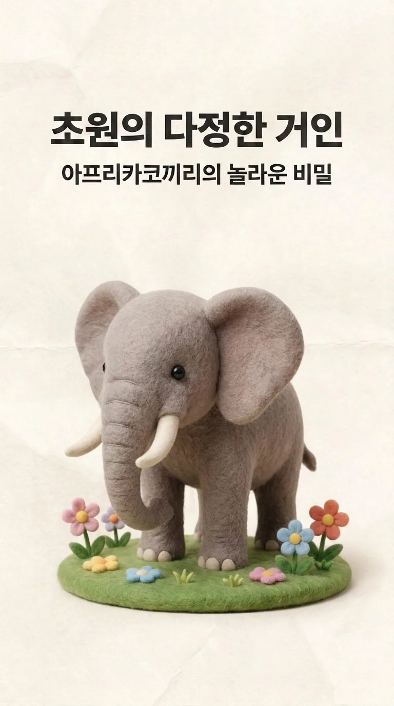 초원의 다정한 거인 — 아프리카코끼리의 놀라운 비밀