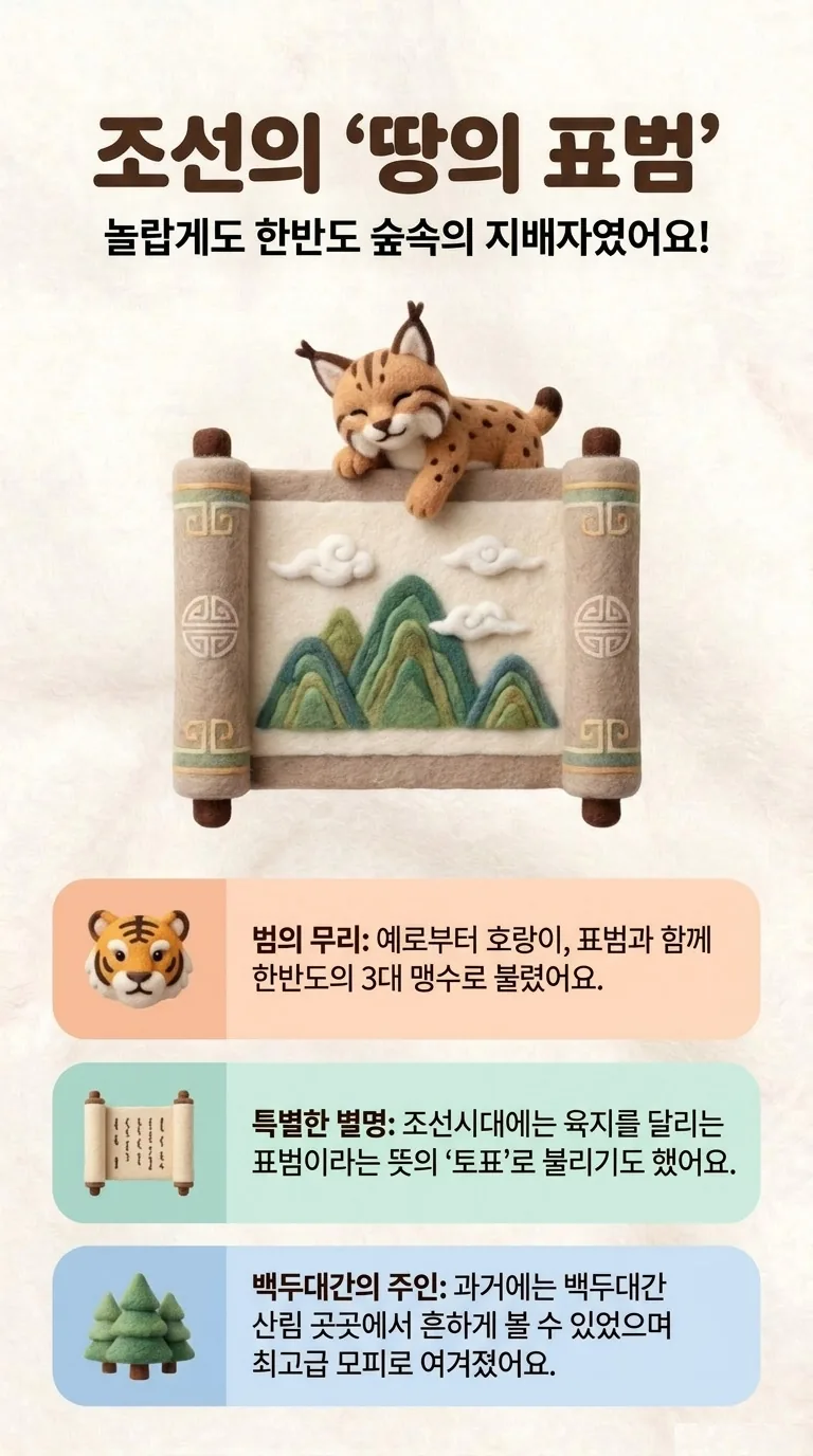 조선의 '땅의 표범' — 놀랍게도 한반도 숲속의 지배자였어요! — 범의 무리 / 특별한 별명 / 백두대간의 주인