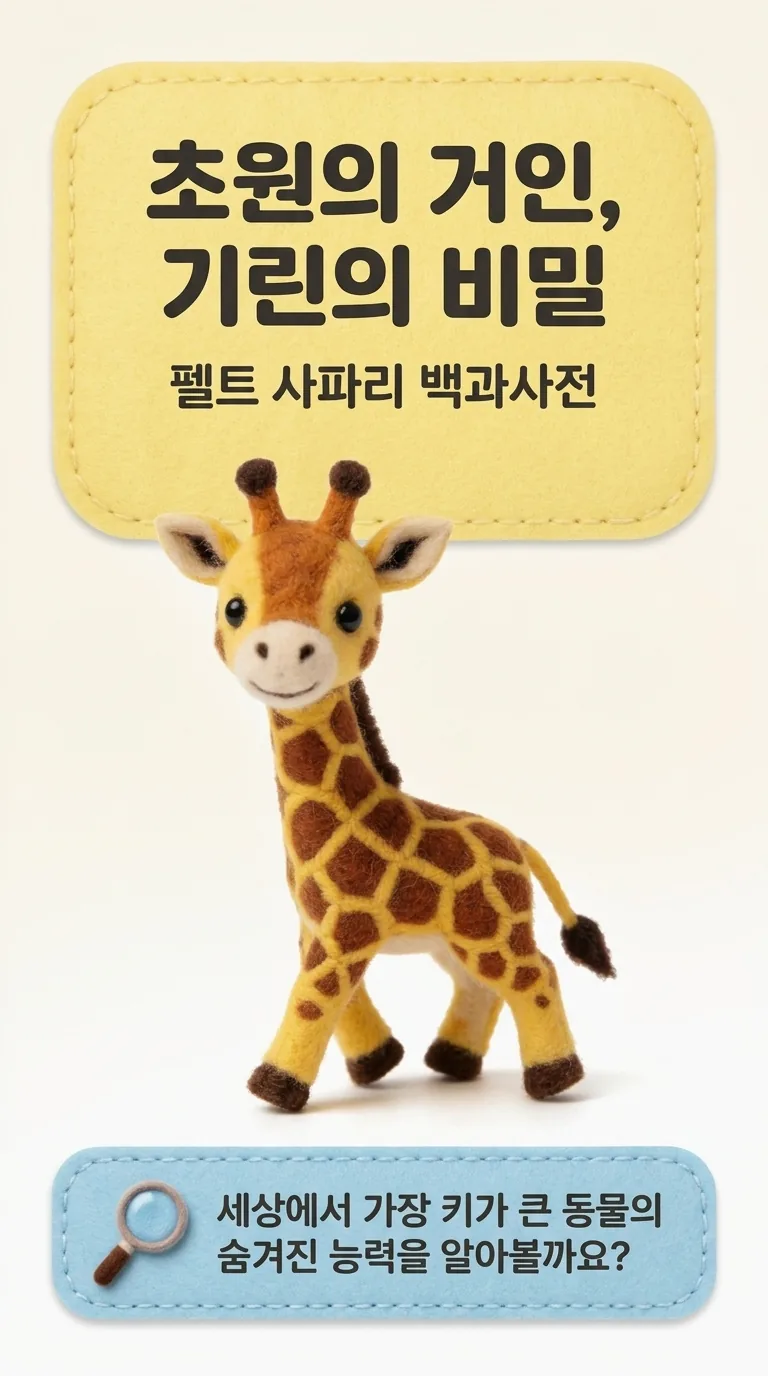 초원의 거인, 기린의 비밀 — 펠트 사파리 백과사전