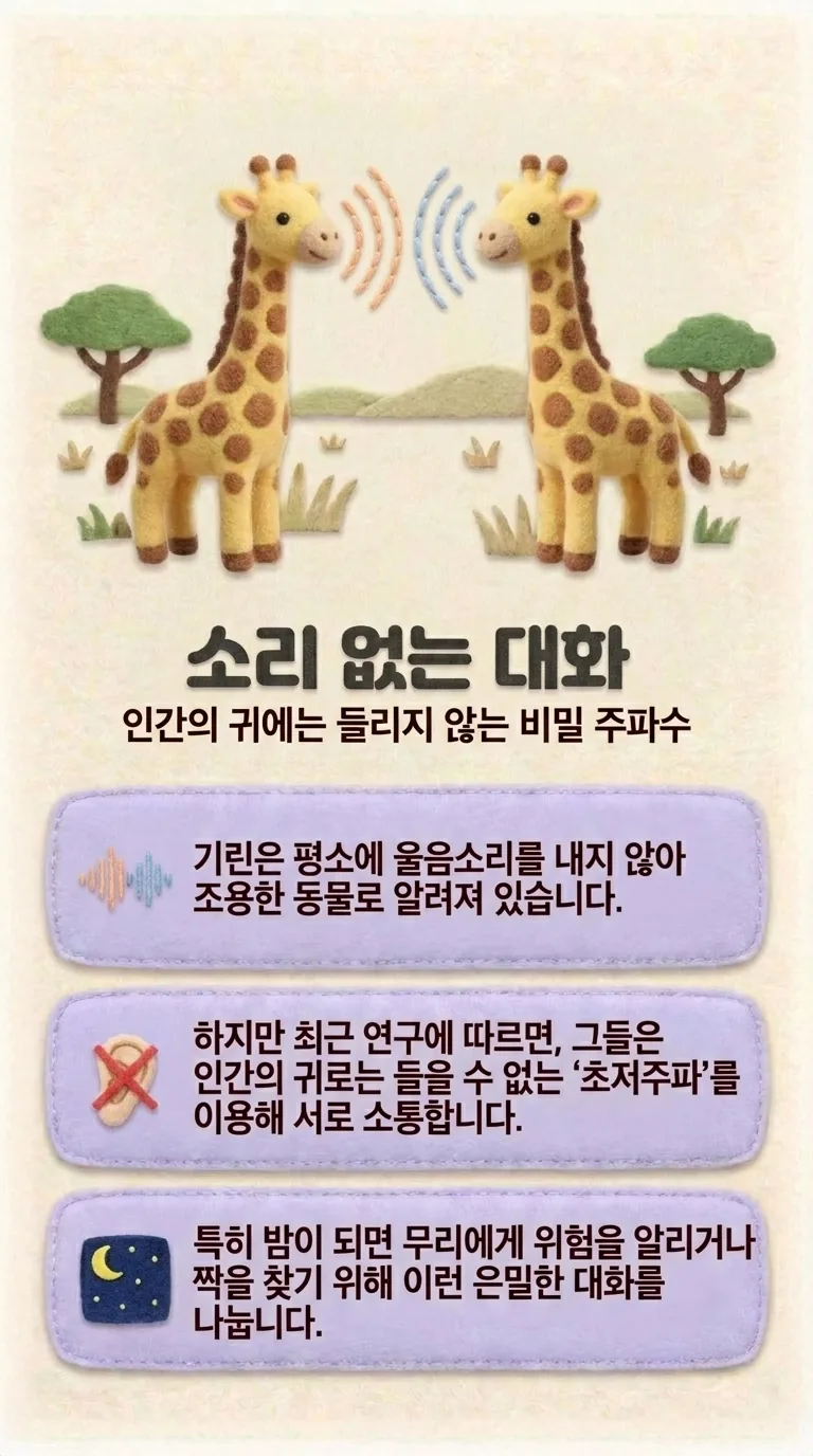 소리 없는 대화