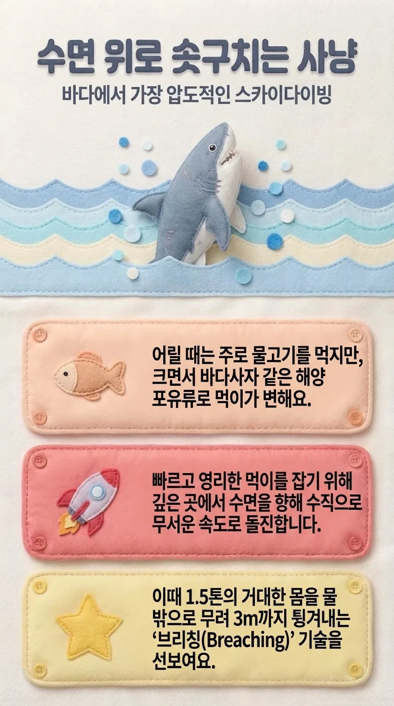 수면 위로 솟구치는 사냥 — 바다에서 가장 압도적인 스카이다이빙