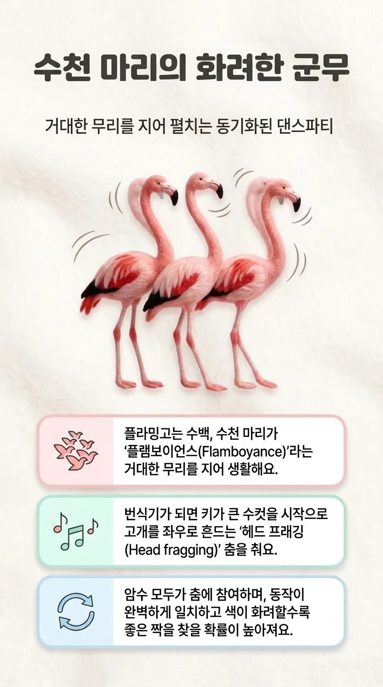 수천 마리의 화려한 군무 — 거대한 무리를 지어 펼치는 동기화된 댄스파티