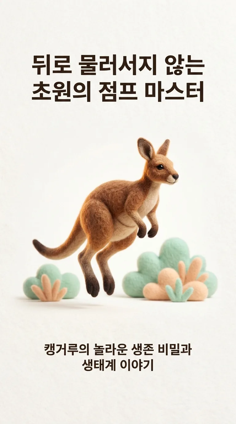 뒤로 물러서지 않는 초원의 점프 마스터 — 캥거루의 놀라운 생존 비밀과 생태계 이야기