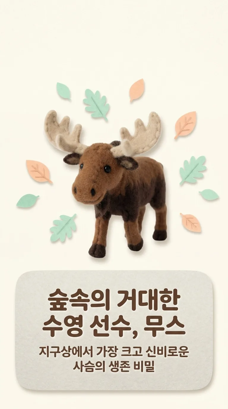 숲속의 거대한 수영 선수, 무스 — 지구상에서 가장 크고 신비로운 사슴의 생존 비밀