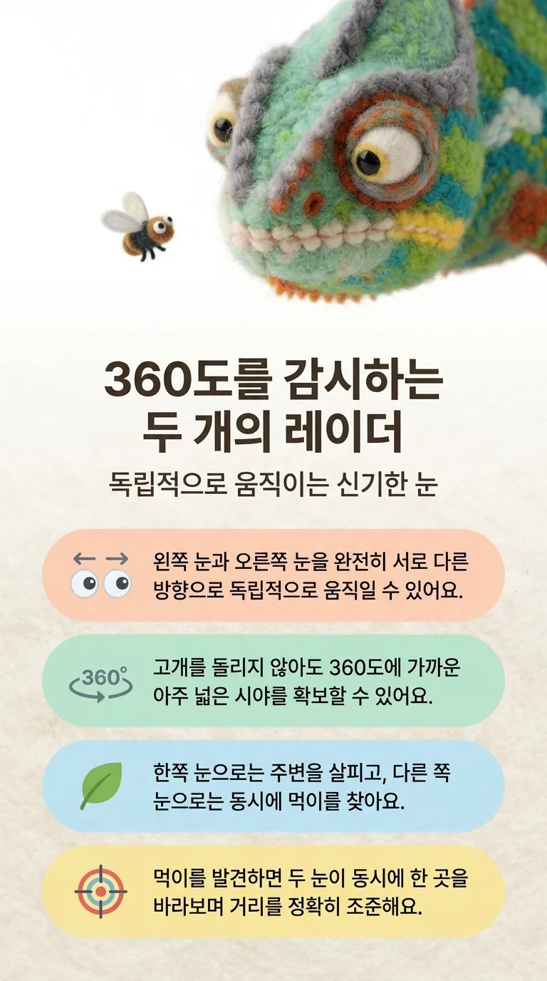 360도를 감시하는 두 개의 레이더 — 독립적으로 움직이는 신기한 눈