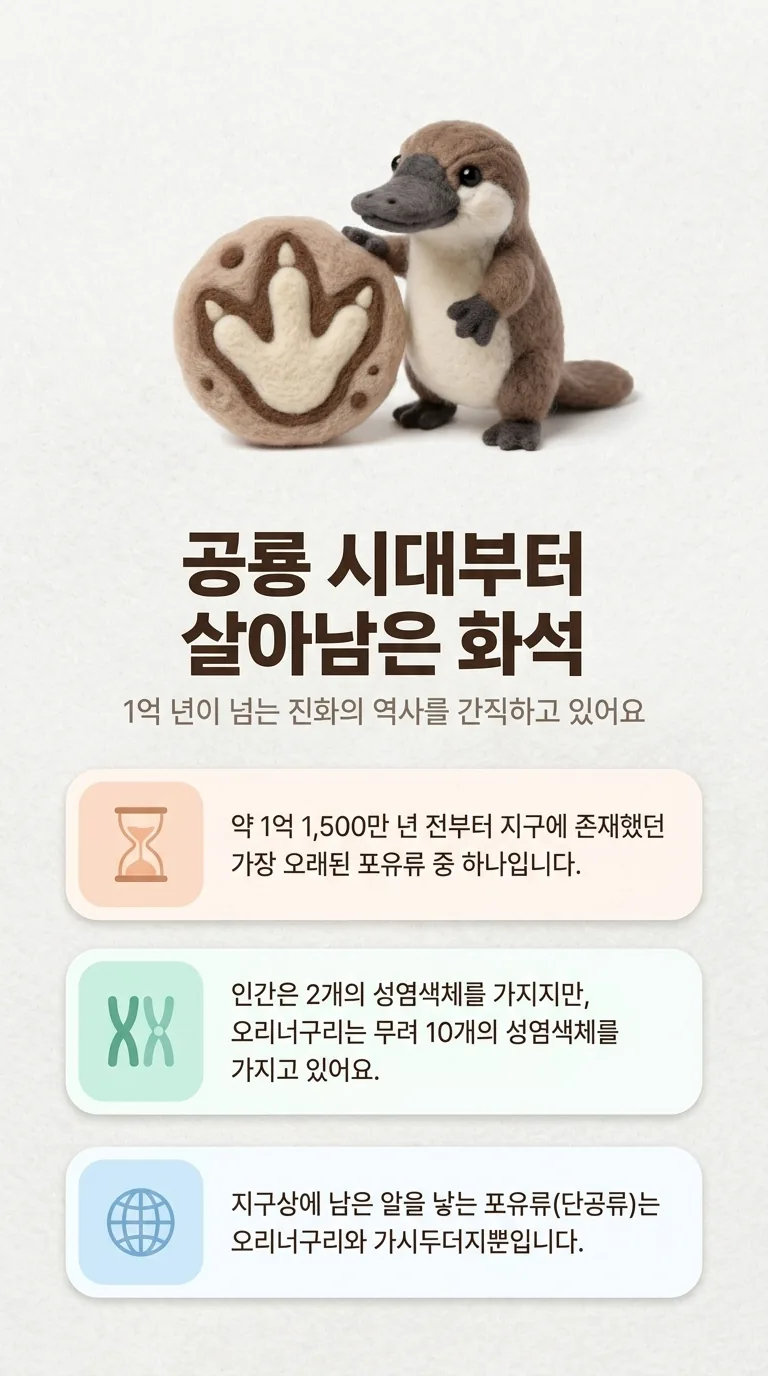 공룡 시대부터 살아남은 화석 — 1억 년이 넘는 진화의 역사를 간직하고 있어요