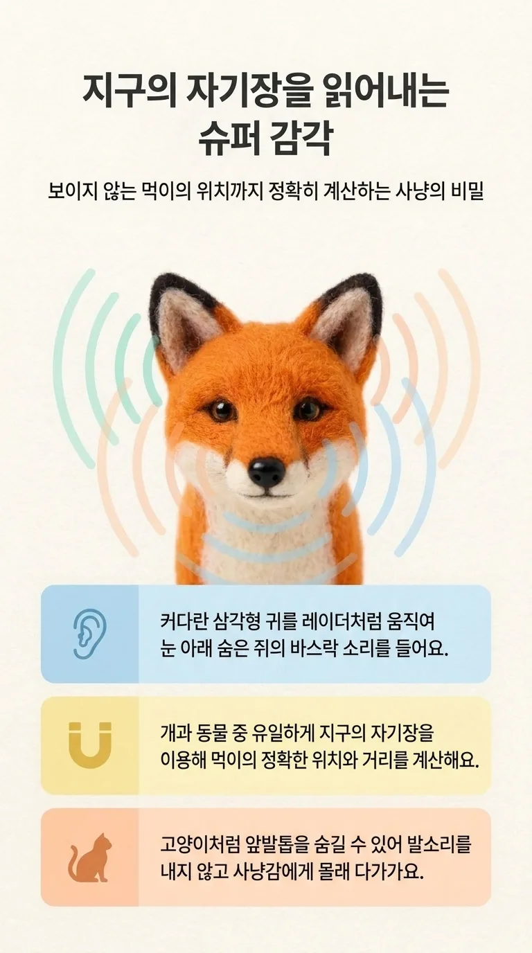 지구의 자기장을 읽어내는 슈퍼 감각 — 보이지 않는 먹이의 위치까지 정확히 계산하는 사냥의 비밀