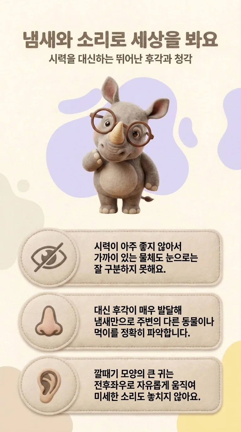 냄새와 소리로 세상을 봐요 — 시력을 대신하는 뛰어난 후각과 청각