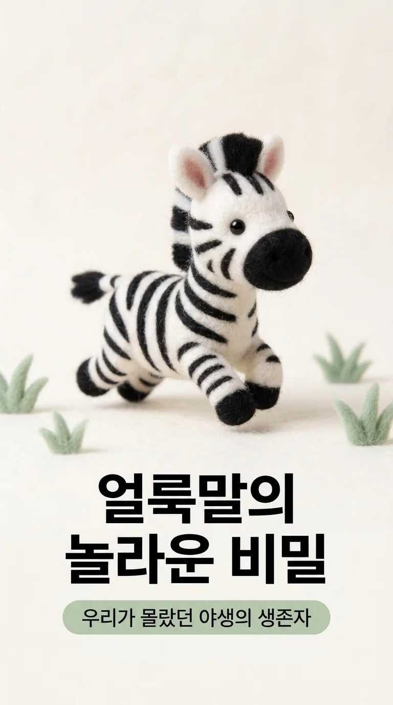 얼룩말의 놀라운 비밀 — 우리가 몰랐던 야생의 생존자